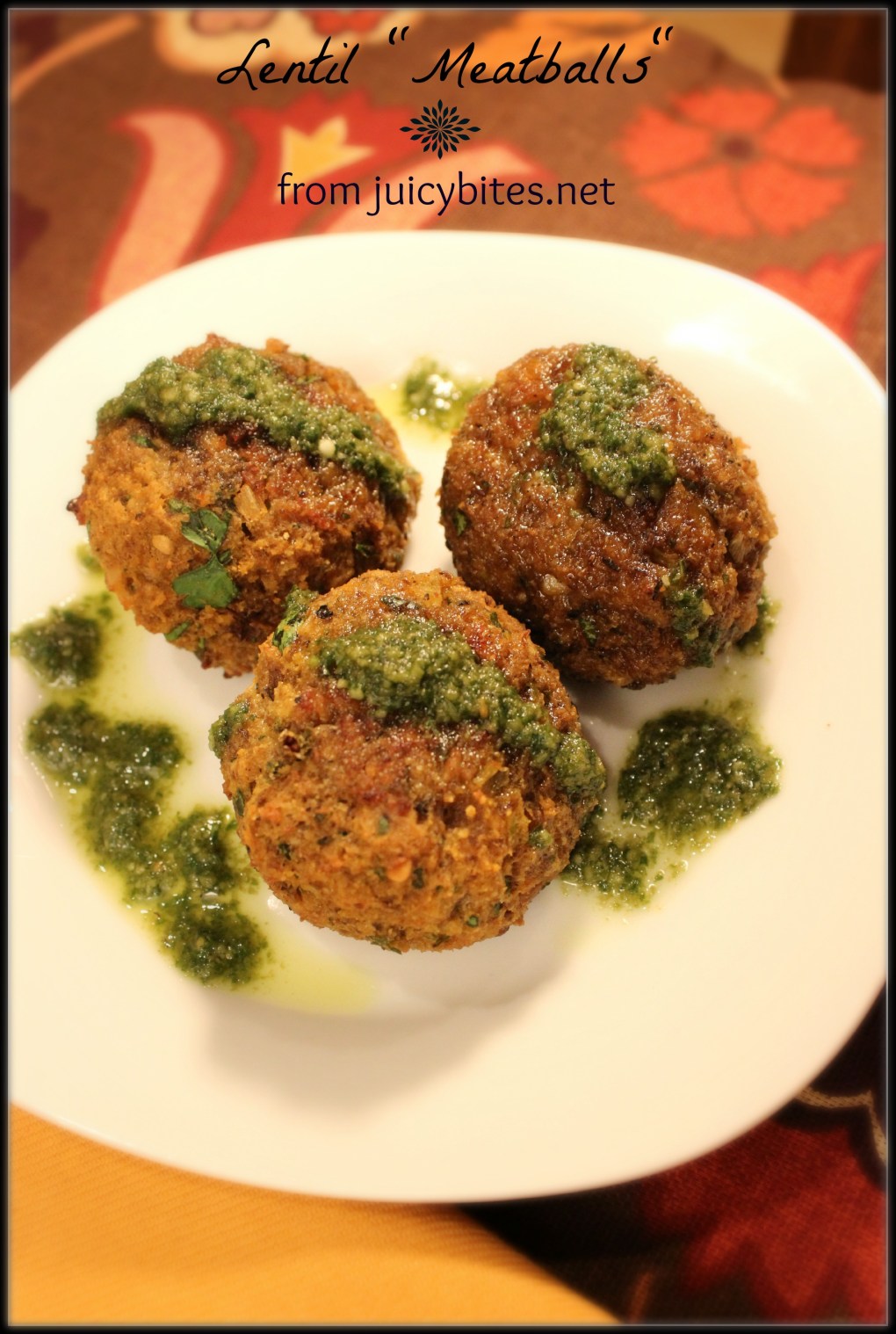 Lentil Meatballs cover photo