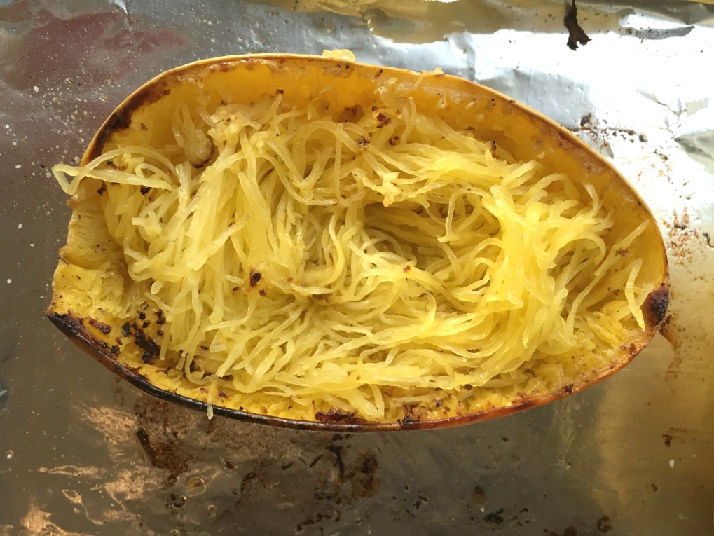 Spaghetti Squash forked