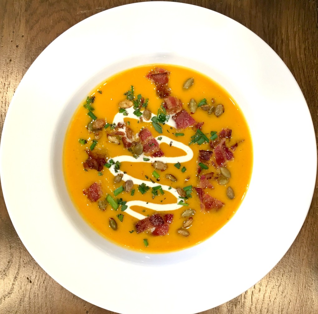 Butternut squash soup